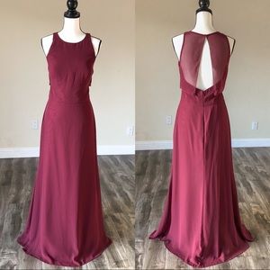 Bill Levkoff sample bridesmaid gown, style 1563